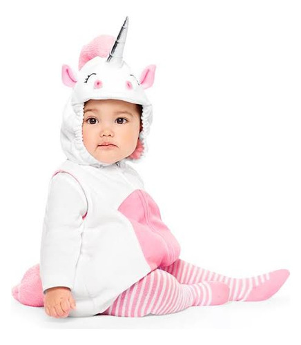 Disfraz De Unicornio Para Bebé - Marca:carter's, Talla: 18m