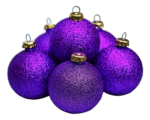 Esferas De Navidad Decoración Árbol Navideño Plástico
