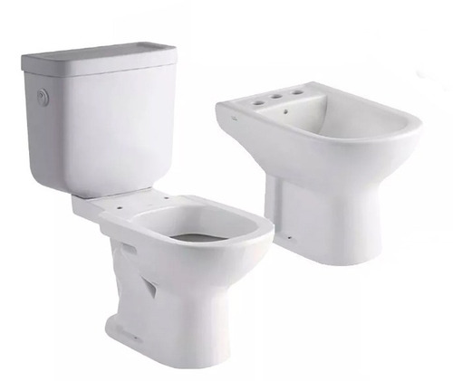 Juego Baño Ferrum Bari Inodoro Largo Dual Bidet 3ag Ahora 18