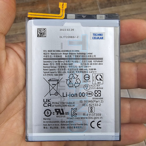 Bate Para Samsung A23 5g A235 Eb-bm526aby 100% Original