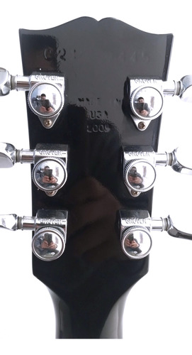 Gibson Les Paul Standard 2009 Zurda Zurdo Negro Palo De Rosa (Usado)