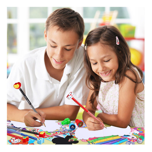 Benlouis 240pcs Favors De Parta De Niños Sets Stampers Bulla