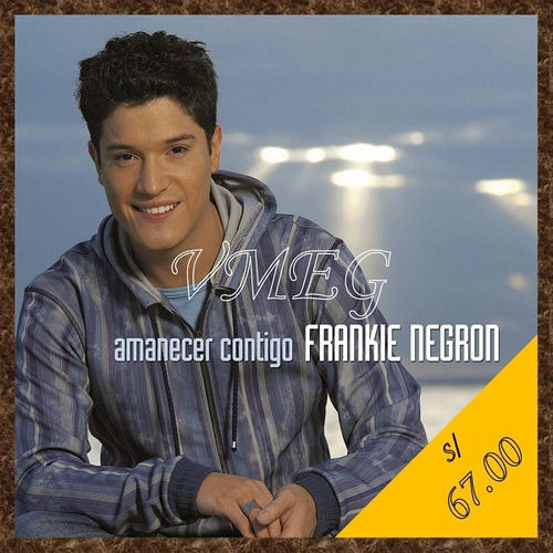 Vmeg Cd Frankie Negrón 2005 Amanecer Contigo