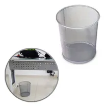 Comprar Tacho De Malla Metálica Redondo \u002F Para Oficinas Y Estudio