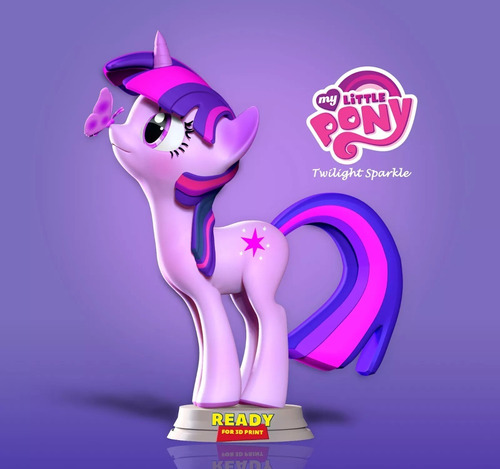 My Little Pony Twilight Sparkle Archivos Stl Impresión 3d
