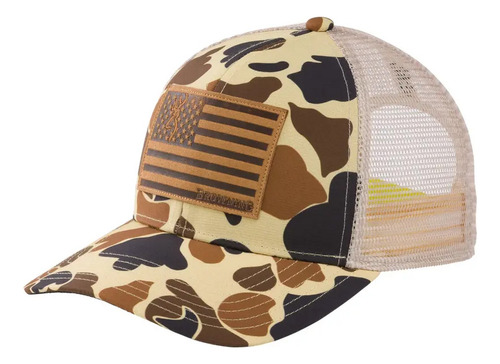 Gorra Browning Malla Vintage Camuflaje E.e.u.u - 308616121