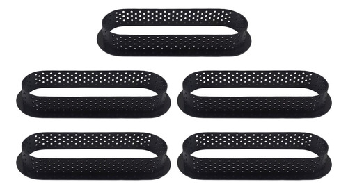 5 Moldes Perforados Para Tartas, Anillos Para Tartas Diy C