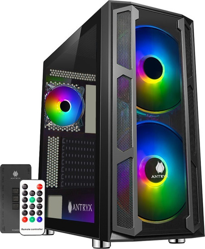 Case Antryx Fx Chrome Storm Destroyer, Argb Fan X3, C/remoto