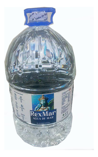 10 Lt. Agua De Mar Rexmar Hipertónica Orgánica Natural