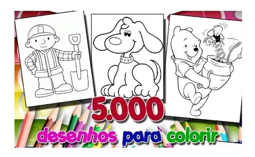 Jogo dos 7 erros, para colorir - Hora de Colorir - Atividades