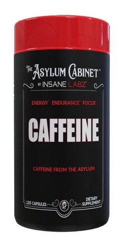 Cafeina Insane Labz 120caps From The Asylum