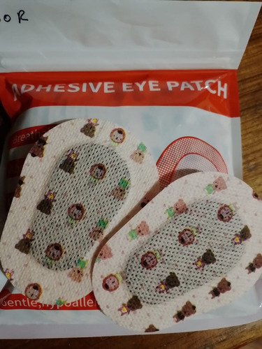 Imagen 4 de 4 de Parches Oculares Niño(a) Ojo Perezoso Colores Bolsa 60und Lb