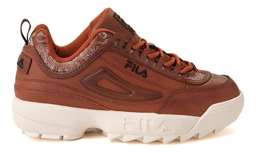 Tenis Fila M. 452192 Disruptor Western Cafe Corcho Mujer / J