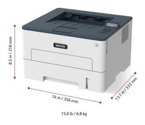 Imagen 2 de 6 de Impresora Laser Xerox B230 36ppm Usb Red Wifi Duplex Auto.