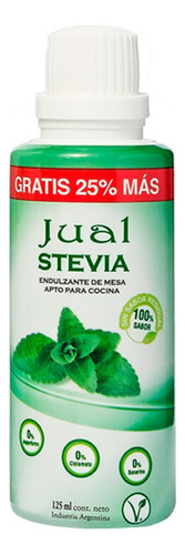 Edulcorante Stevia Líquida Aloe Jual 125ml