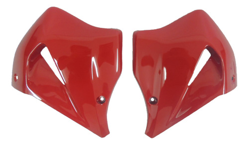 Aba Lateral Aleta Tanque Cbx250 Twister 01 A 03 Vermelho