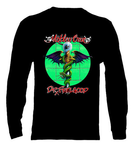 Polera Manga Larga Motley Crue - Ver 04 - Dr. Feelgood