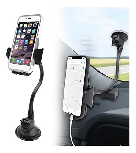 Soporte Telefono Celular & Gps .x Auto Flexible S202