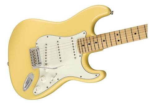 Imagen 5 de 7 de Guitarra eléctrica Fender Player Stratocaster de aliso buttercream brillante con diapasón de arce