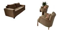 Comprar Living Sillon 2 Cuerpos+2 Sillas Materas C\u002Fapoya Brazo Granada
