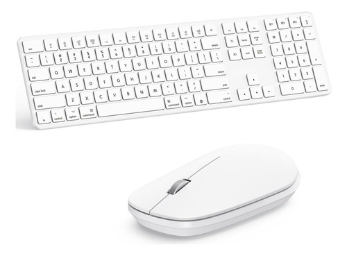 Teclado Y Mouse Bluetooth Mac, Combinación Teclado Y Mouse Y
