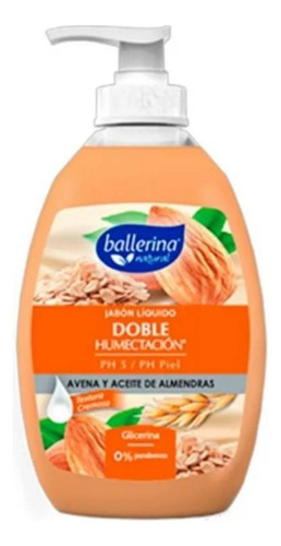 Ballerina Natural Jabon Líquido 350ml C/dosificador Variedes