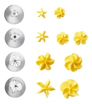 Comprar Wilton Juego De Boquillas Para Flores De Gota 4 Piezas