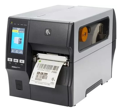Impresora Etiquetas Zebra Zt411 Tt/dt 203dpi,4in Usb Etherne