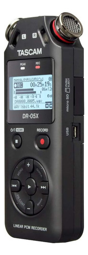 Gravador De Áudio Digital Portátil Tascam Dr-05x... Ez