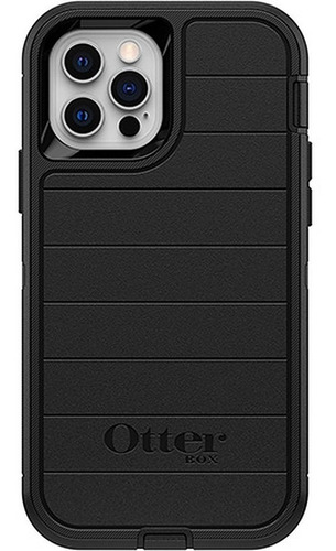 Carcasa Otterbox Defender Pro iPhone 12 Pro Max - Antigolpe Color Negro Ip 12 Pro Max