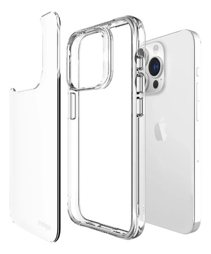 Funda Prodigee Hero Para iPhone 15 Pro + Film Nano Color Transparente