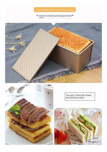 M Paquete De 2 Cajas Para Tostadas, Caja Antiadherente Para