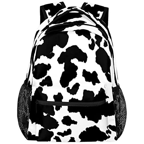 Patrón De Impresión De Vaca Mochila Grande Mochila Cgy35