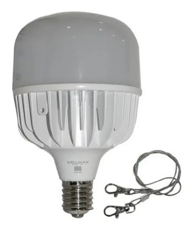 Bombillo Wellmax T Bulb T-160 85w Aluminio Led Samsung E40 1