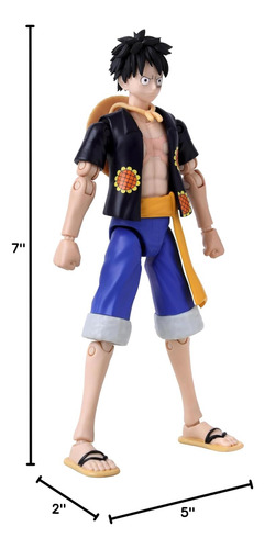 Anime Heroes - One Piece - Monkey D. Luffy Dressrosa Veri...