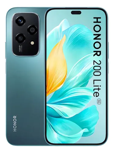 Honor 200 Lite 5G 256Gb Aquamarino 8Gb Ram Cámara 108Mpx