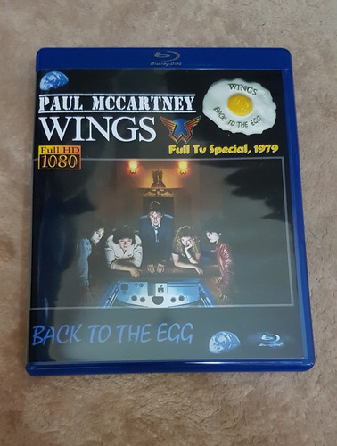 Blu-ray Paul Mccartney & Wings Back To The Egg Completo Tv. 