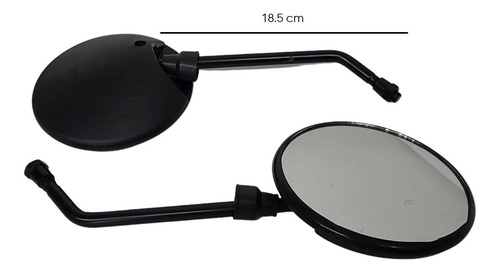 Imagen 2 de 8 de Espejos Para Moto Honda Xr125/150/250 Tornado (enduro)