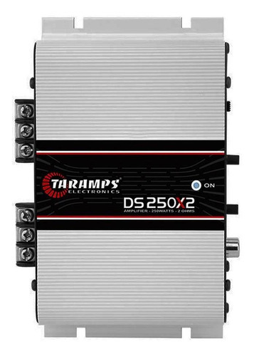Potencia Taramps 2 Canales Para Auto 250w Audio Car Ds 250x2 Amplificador Digital