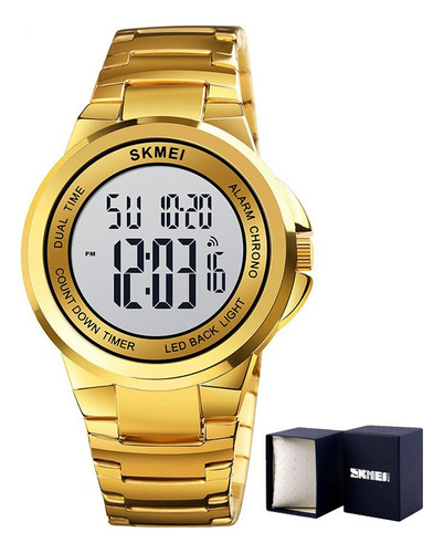 Reloj Electrónico Casual Con Cronógrafo Led Skmei