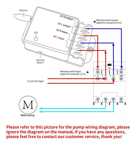 Interruptor Remoto Inalámbrico De 433 Mhz Ac 110v/120v/220v
