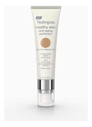 Base De Maquillaje Neutrógena Antiedad Con Retinol Spf20 Usa