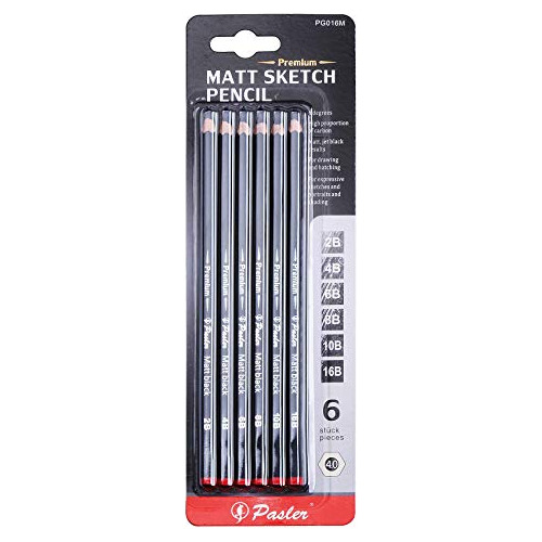 Conjunto De 6 Lápices De Dibujo Lápiz De Carboncillo ...