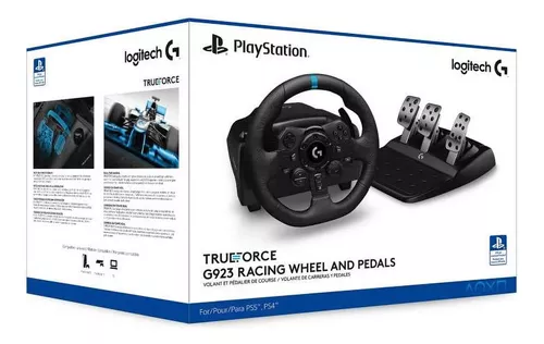 Volante Driving Logitech G923 Negro Ps4-pc Simul Nuevo Unico