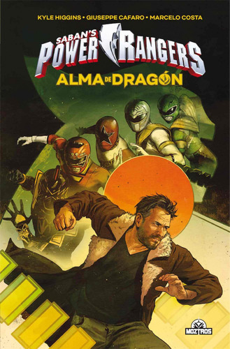 Libro Power Rangers Alma De Dragon