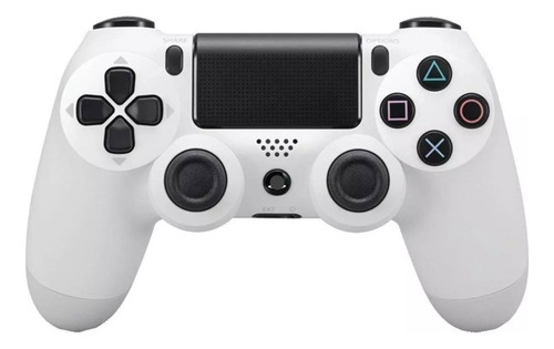 Controlador inalámbrico compatible con Playstation 4 Smart TV Ps4 Pc, color blanco