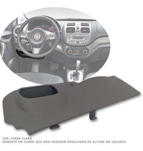 Acabamento Interno Painel Fiat Novo Palio 2012-2027