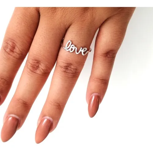 Anillos de letras hotsell