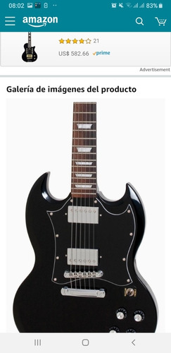 Guitarra Electrica Sg-400 Left Handed