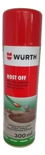 Removedor De Oxido Rost Off Wurth 300 Ml